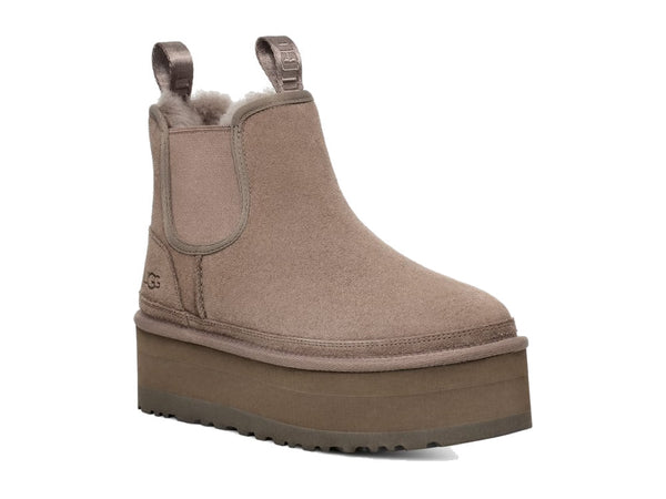 【年に１度の大感謝セール開催中です！】UGGアグ レディース ムートンブーツ ウィメンズ ニューメル プラットフォーム チェルシーブラック チェスナット ブラウン ホワイト W NEUMEL PLATFORM CHELSEA