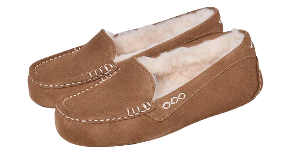 【年に１度の大感謝セール開催中です！】アグ モカシン レディース アンスレー UGG ANSLEY シューズ ぺたんこ 靴 フラット ボア ブランド もこもこ 防寒 保温 歩きやすい 人気 定番 かわいい お出かけ スリッポン シンプル カジュアル