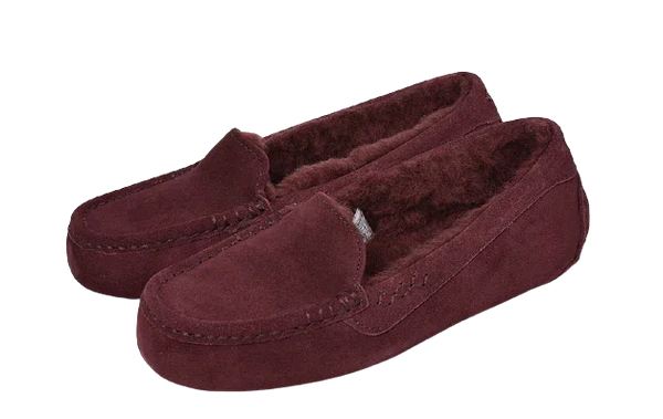 【年に１度の大感謝セール開催中です！】アグ モカシン レディース アンスレー UGG ANSLEY シューズ ぺたんこ 靴 フラット ボア ブランド もこもこ 防寒 保温 歩きやすい 人気 定番 かわいい お出かけ スリッポン シンプル カジュアル