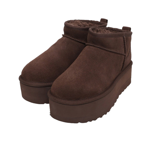 【年に１度の大感謝セール開催中です！】UGG アグ プラットフォーム ムートンブーツ クラシック ウルトラ ミニ レディース 厚底 CLASSIC ULTRA MINI PLATFORM